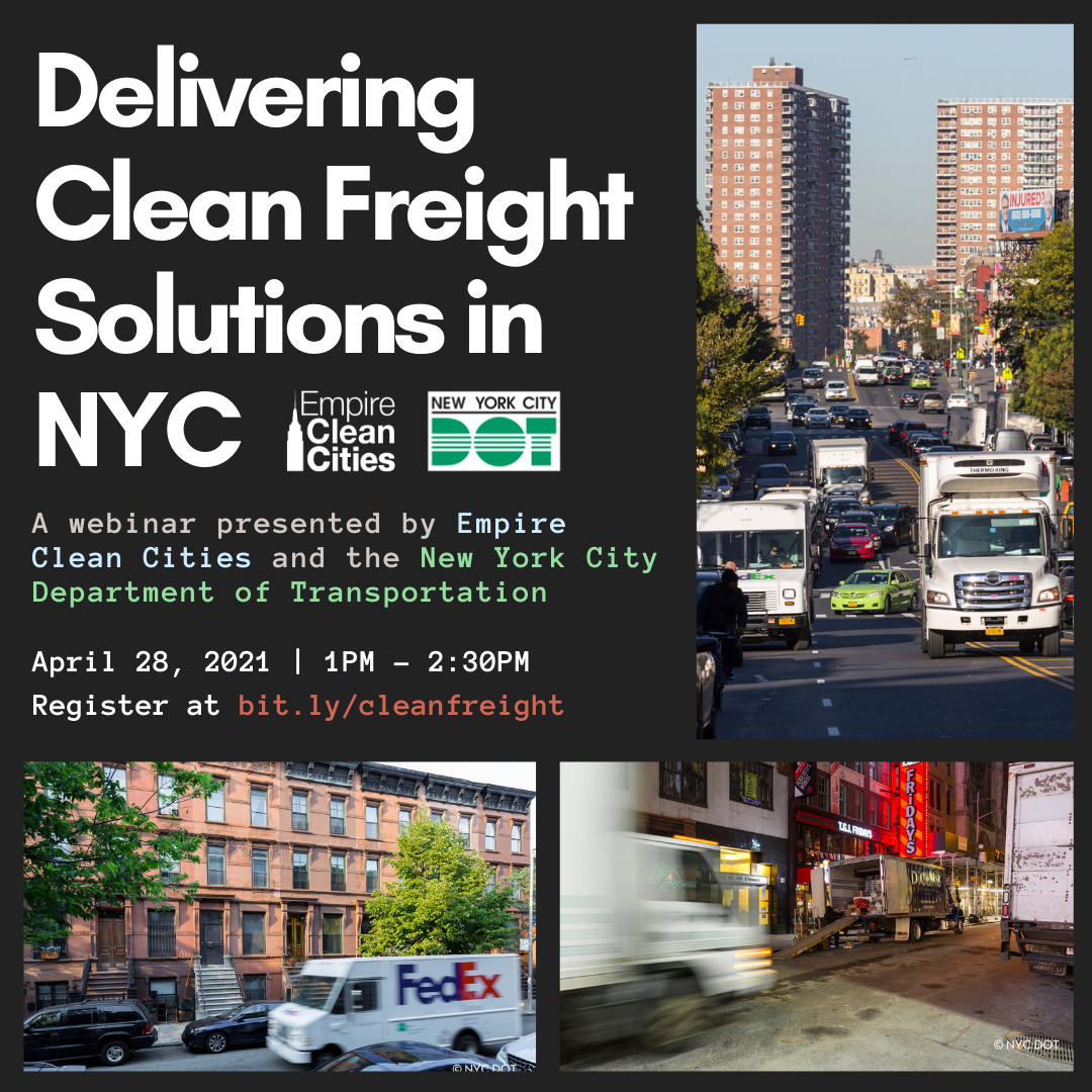 Image that details the Freight/ECC webinar on April 28th, 2021